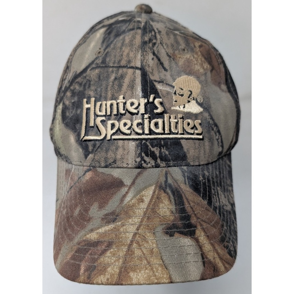 Hunters Specialties PrimeTime Bucks Realtree Camo Snapback Hat Hunting Show VTG